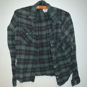 Flannel button down